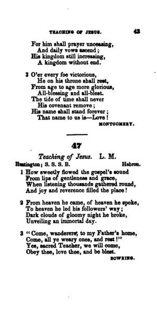 The Boston Sunday School Hymn Book: with devotional exercises. (Rev. ed.) page 42