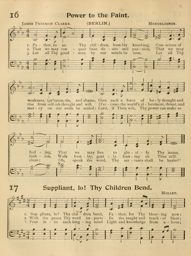 A Book of Song and Service: for Sunday school and home page 107