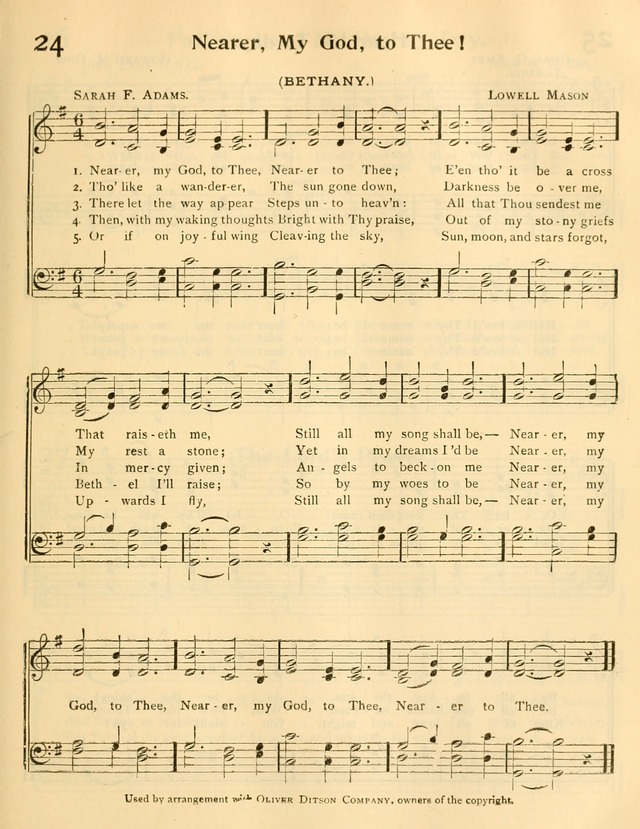 A Book of Song and Service: for Sunday school and home page 114