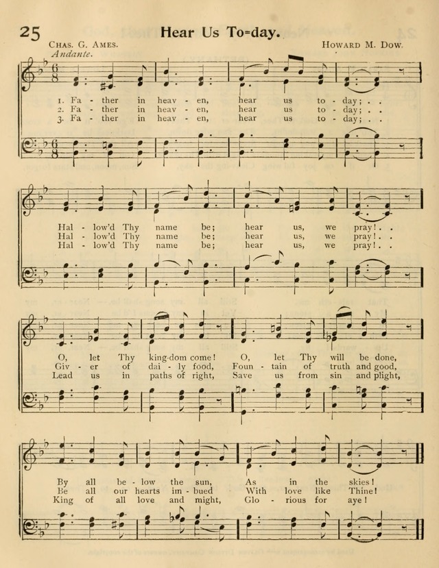 A Book of Song and Service: for Sunday school and home page 115