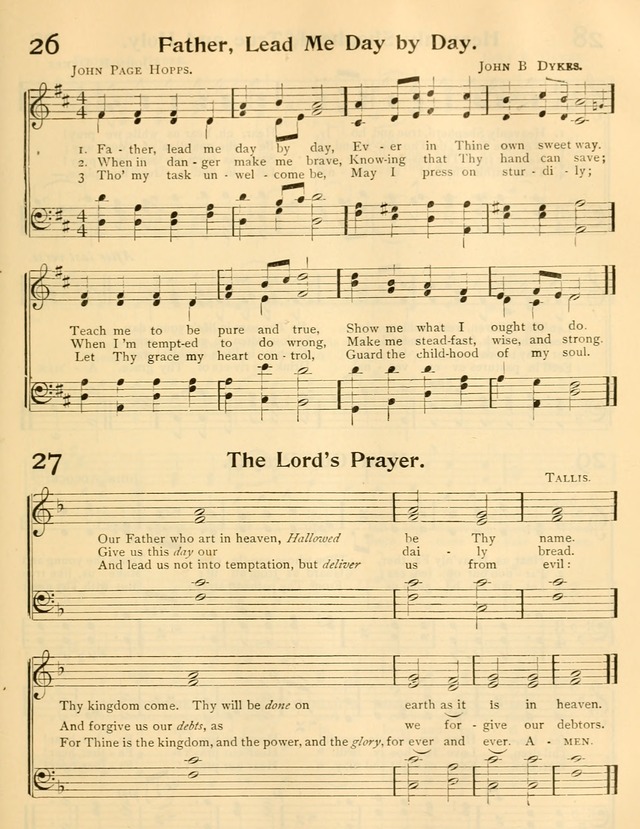 A Book of Song and Service: for Sunday school and home page 116