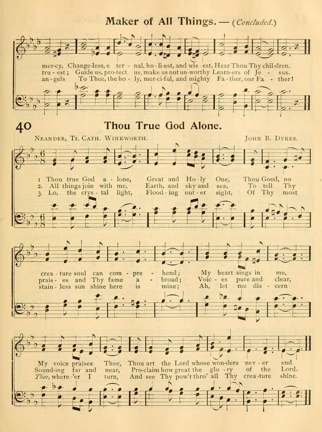 A Book of Song and Service: for Sunday school and home page 126