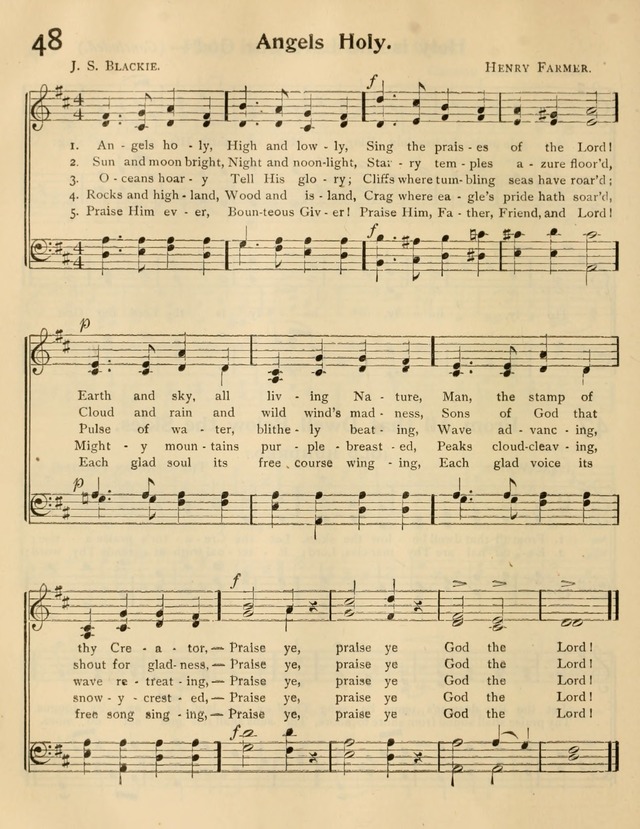 A Book of Song and Service: for Sunday school and home page 133