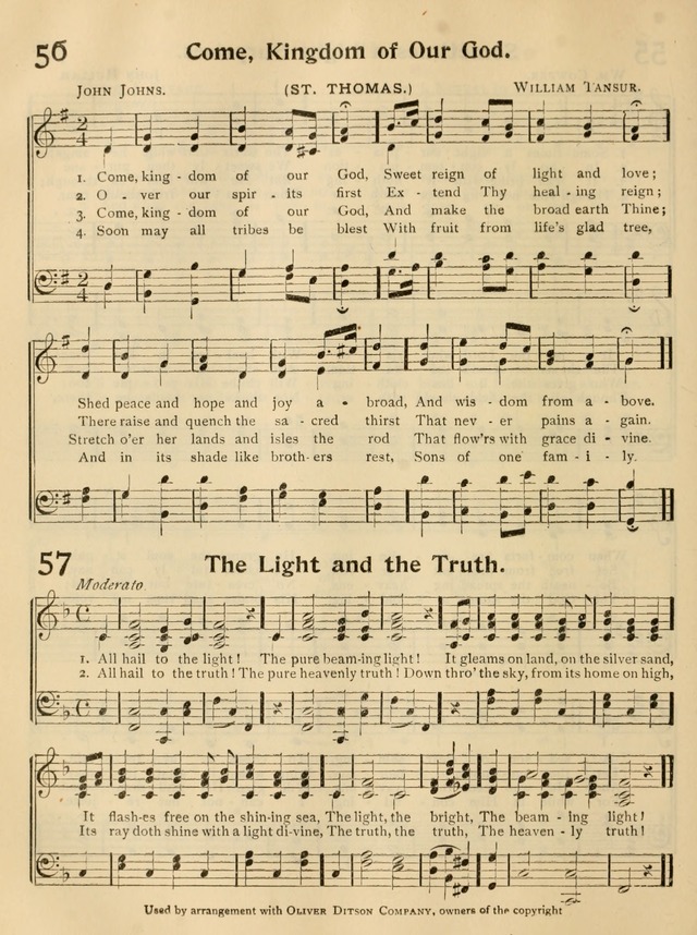 A Book of Song and Service: for Sunday school and home page 141