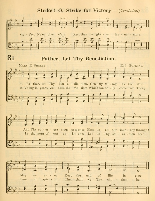 A Book of Song and Service: for Sunday school and home page 164