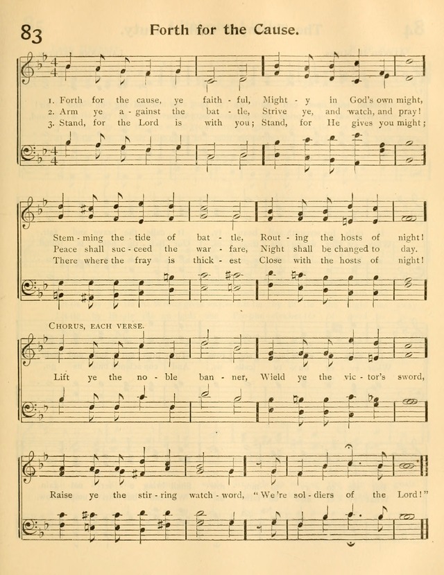 A Book of Song and Service: for Sunday school and home page 166