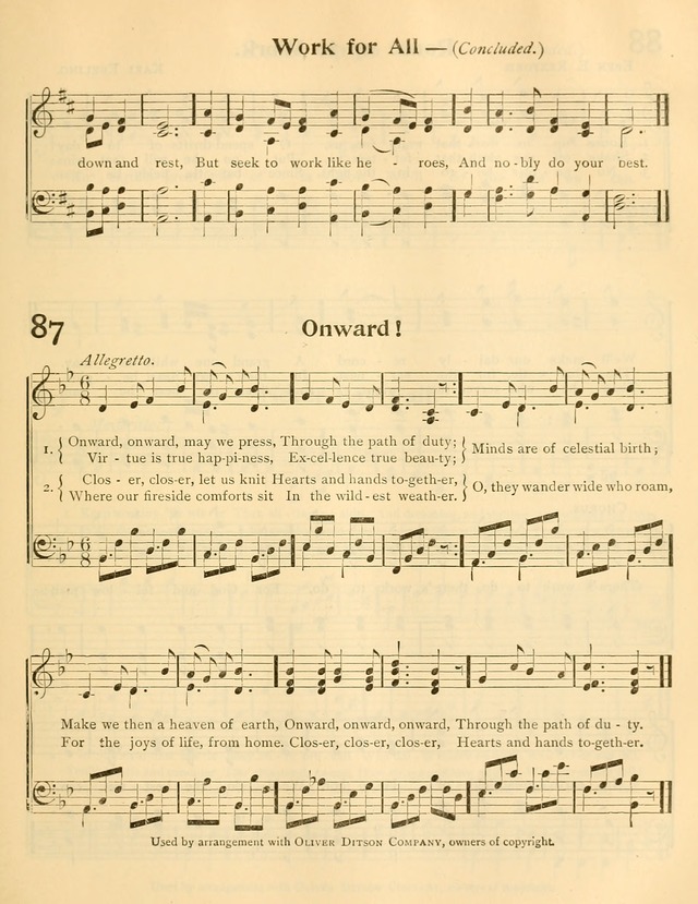 A Book of Song and Service: for Sunday school and home page 170