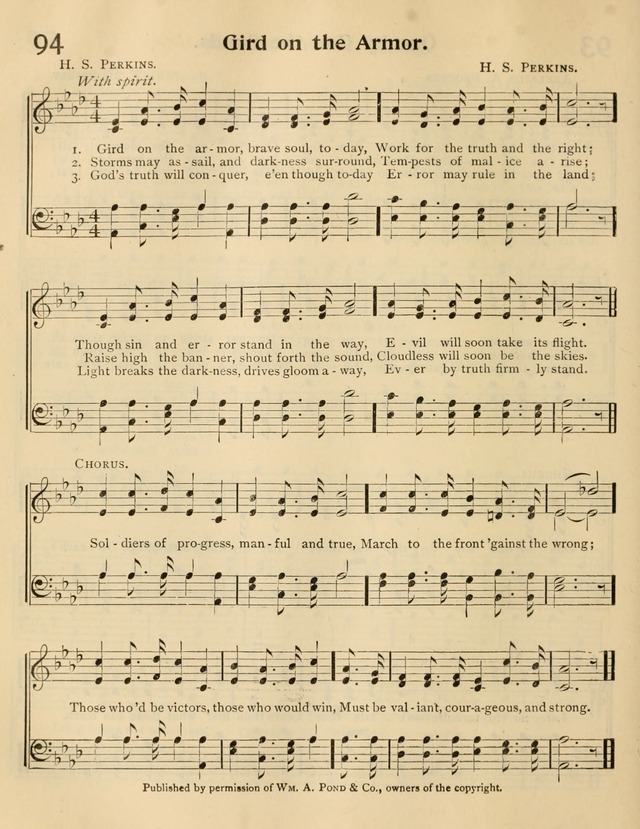 A Book of Song and Service: for Sunday school and home page 177