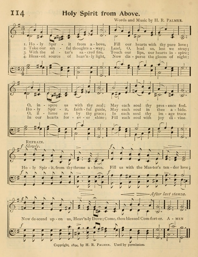 A Book of Song and Service: for Sunday school and home page 199