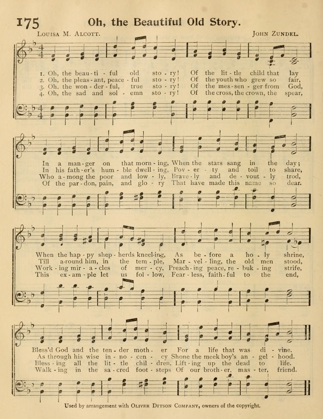 A Book of Song and Service: for Sunday school and home page 279