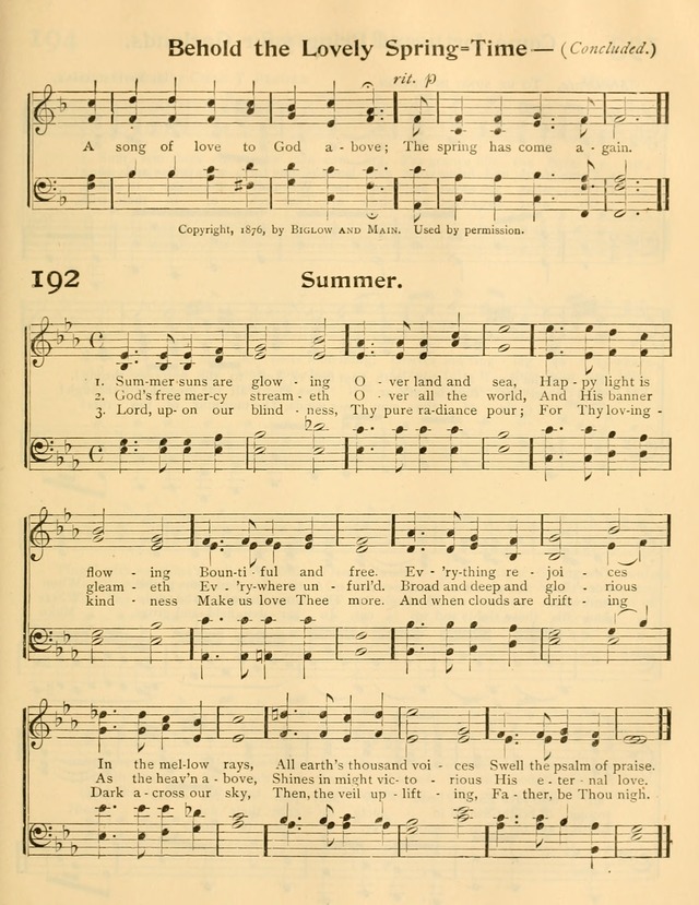 A Book of Song and Service: for Sunday school and home page 308