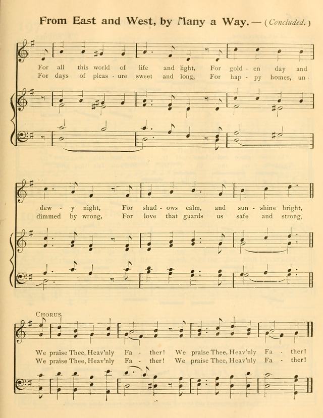 A Book of Song and Service: for Sunday school and home page 312