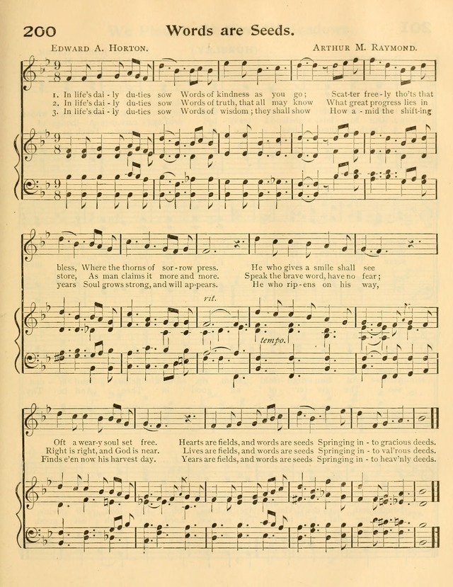 A Book of Song and Service: for Sunday school and home page 318
