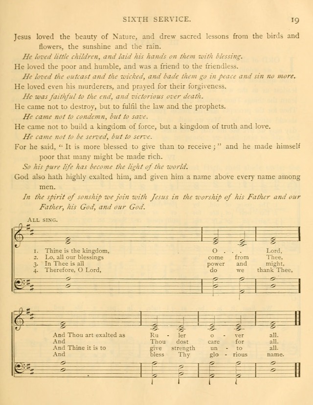 A Book of Song and Service: for Sunday school and home page 34