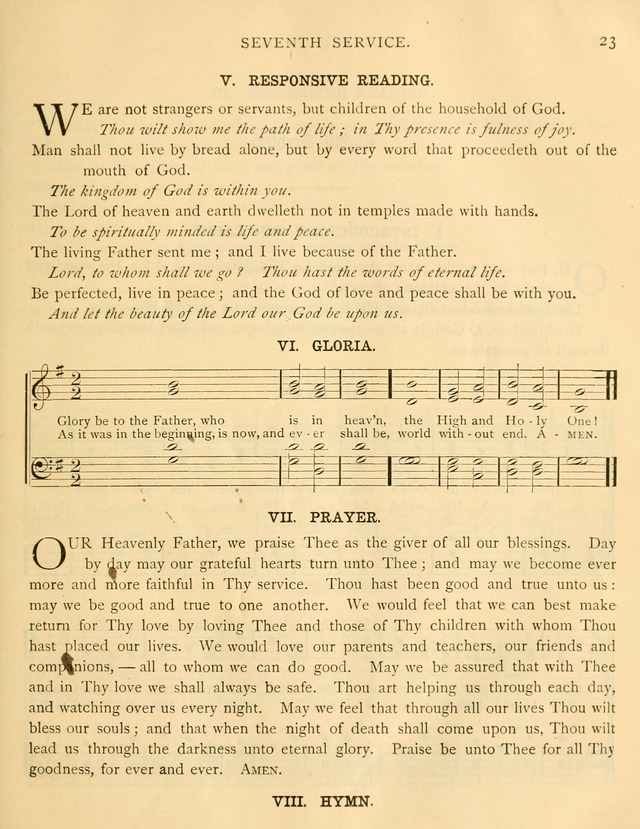 A Book of Song and Service: for Sunday school and home page 38