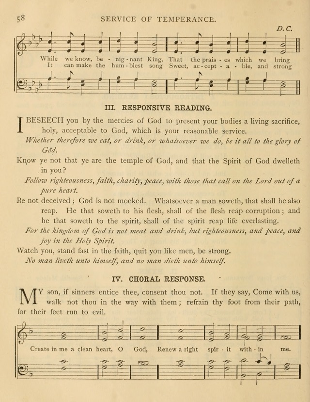 A Book of Song and Service: for Sunday school and home page 73