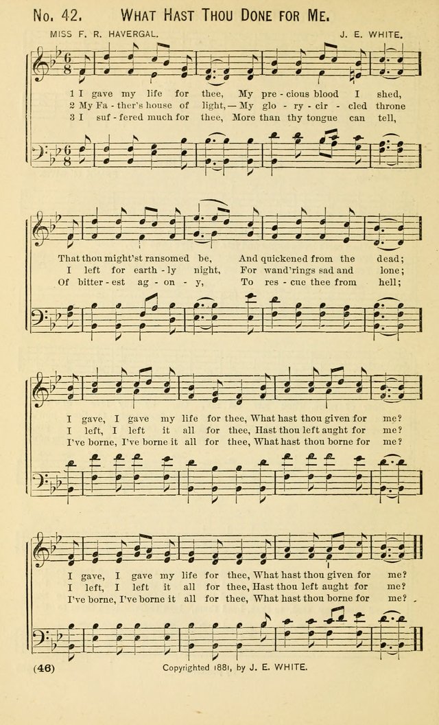 Better Than Pearls: sacred songs expressly adapted for gospel meetings page 49