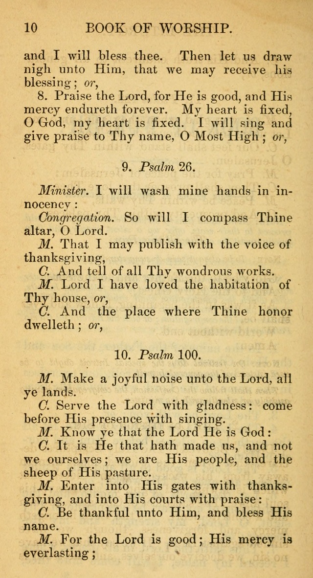 The Book of Worship page 10