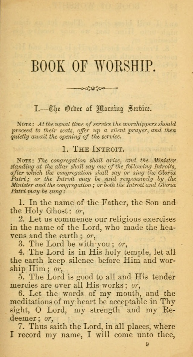 The Book of Worship page 9