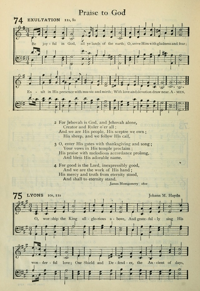 Book of Worship with Hymns and Tunes  page 324