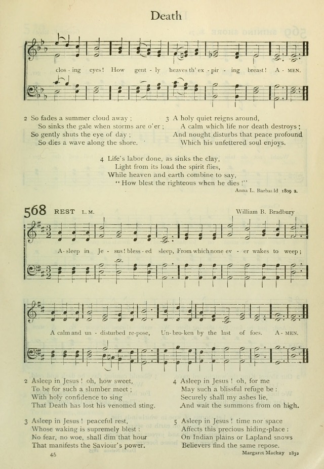Book of Worship with Hymns and Tunes  page 711