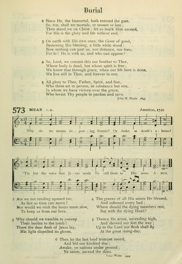 Book of Worship with Hymns and Tunes  page 715