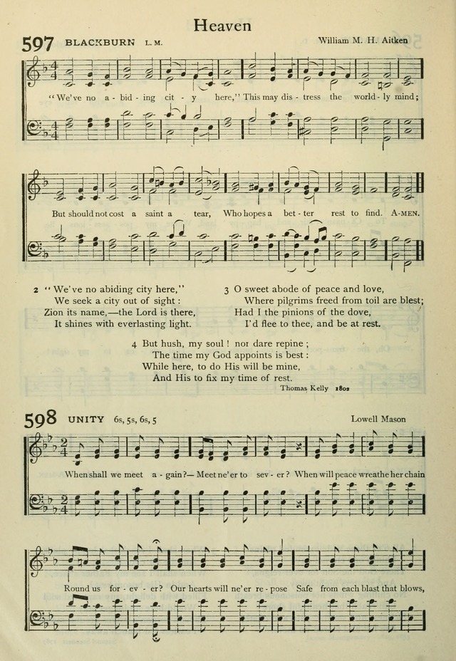 Book of Worship with Hymns and Tunes  page 738