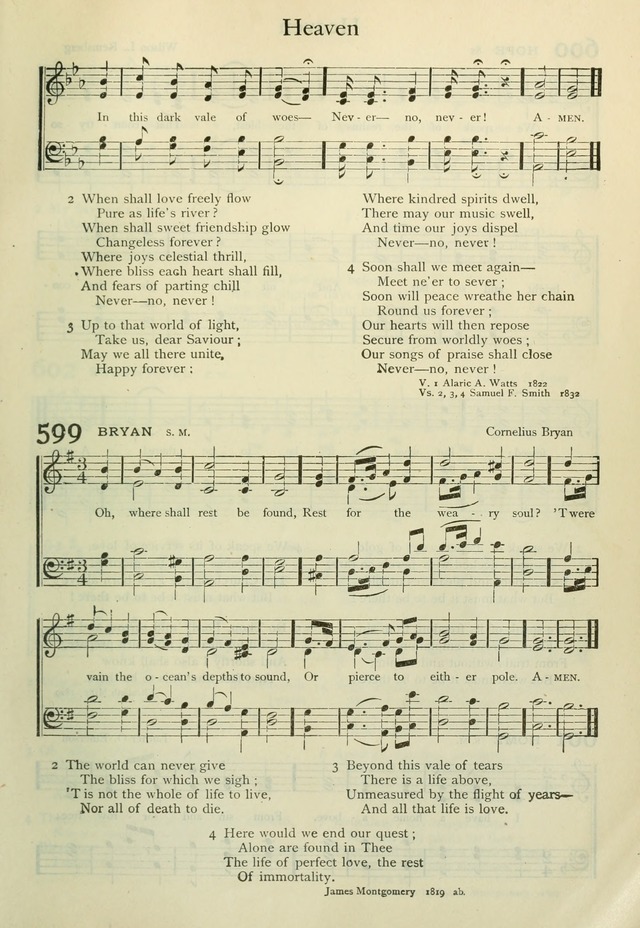Book of Worship with Hymns and Tunes  page 739