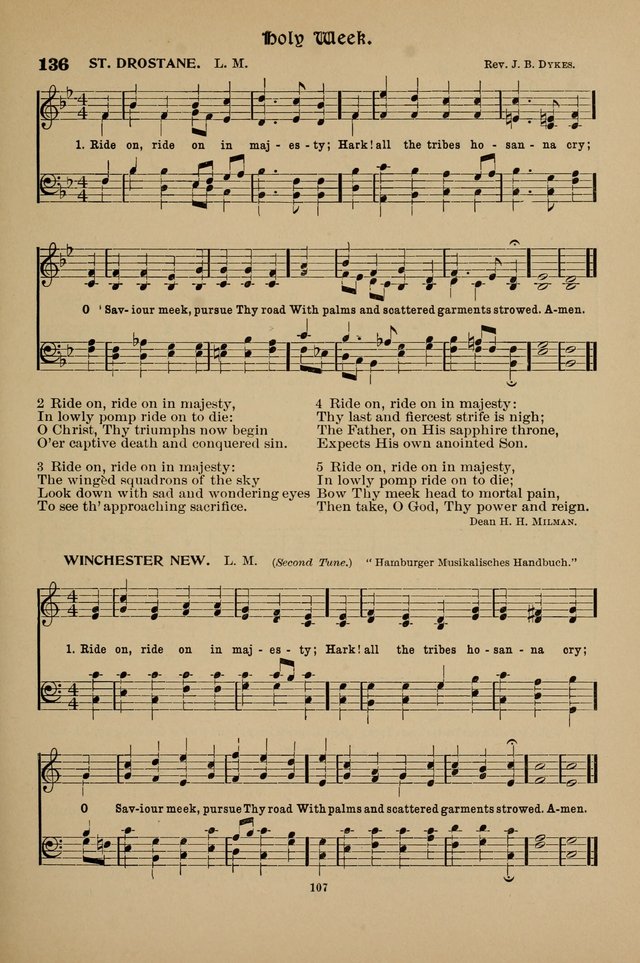 Hymnal Companion to the Prayer Book with Accompanying Tunes (Second Edition) page 108
