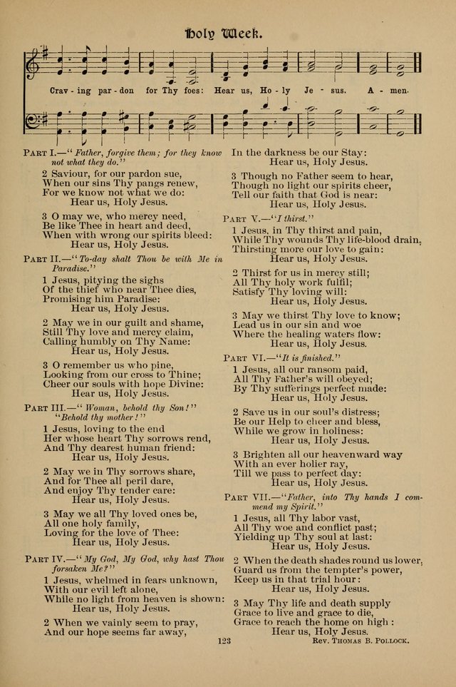 Hymnal Companion to the Prayer Book with Accompanying Tunes (Second Edition) page 124