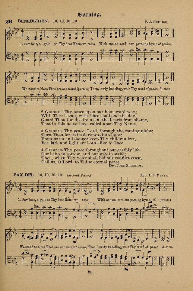 Hymnal Companion to the Prayer Book with Accompanying Tunes (Second Edition) page 22