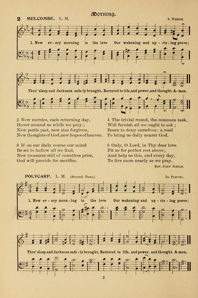 Hymnal Companion to the Prayer Book with Accompanying Tunes (Second Edition) page 3