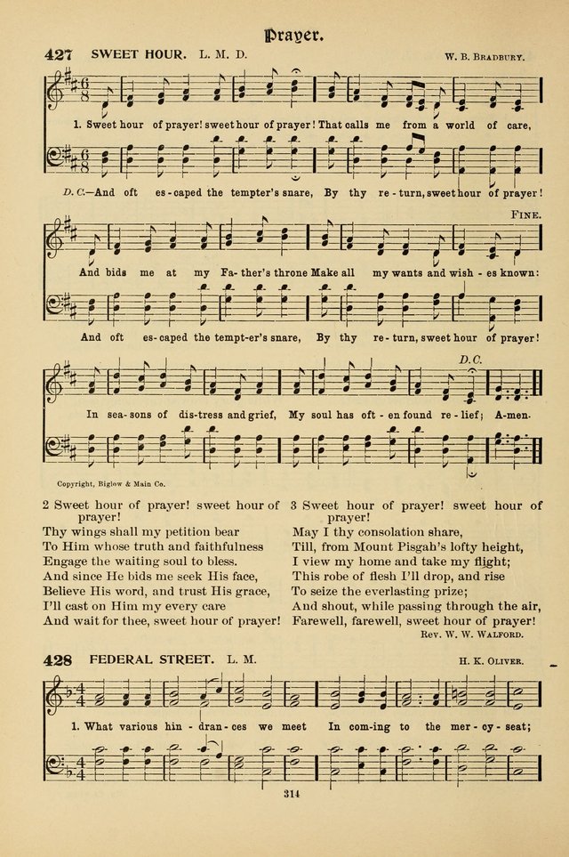 Hymnal Companion to the Prayer Book with Accompanying Tunes (Second Edition) page 315