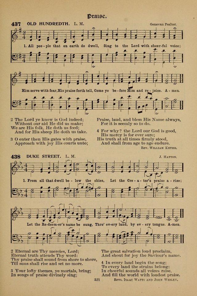 Hymnal Companion to the Prayer Book with Accompanying Tunes (Second Edition) page 322
