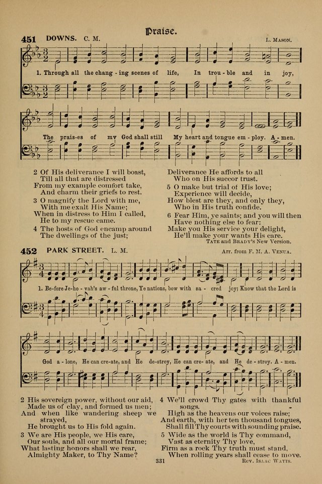 Hymnal Companion to the Prayer Book with Accompanying Tunes (Second Edition) page 332