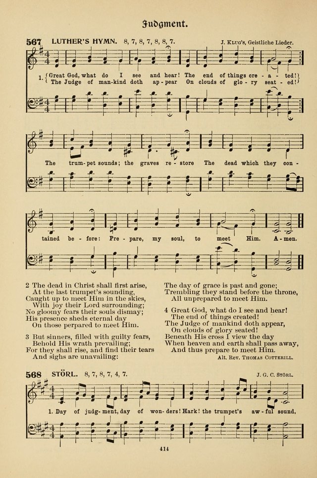 Hymnal Companion to the Prayer Book with Accompanying Tunes (Second Edition) page 415