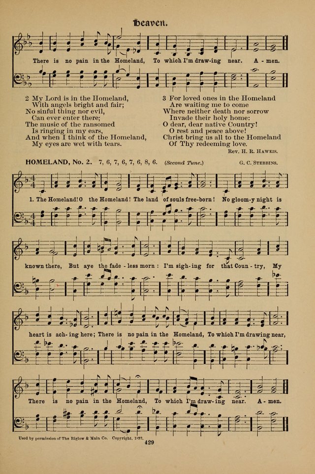 Hymnal Companion to the Prayer Book with Accompanying Tunes (Second Edition) page 430