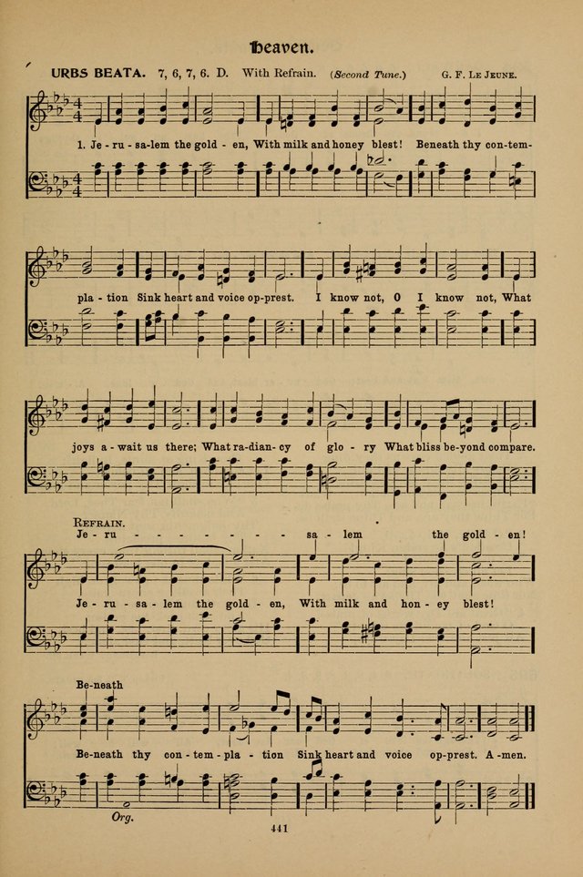 Hymnal Companion to the Prayer Book with Accompanying Tunes (Second Edition) page 442
