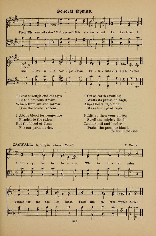 Hymnal Companion to the Prayer Book with Accompanying Tunes (Second Edition) page 446