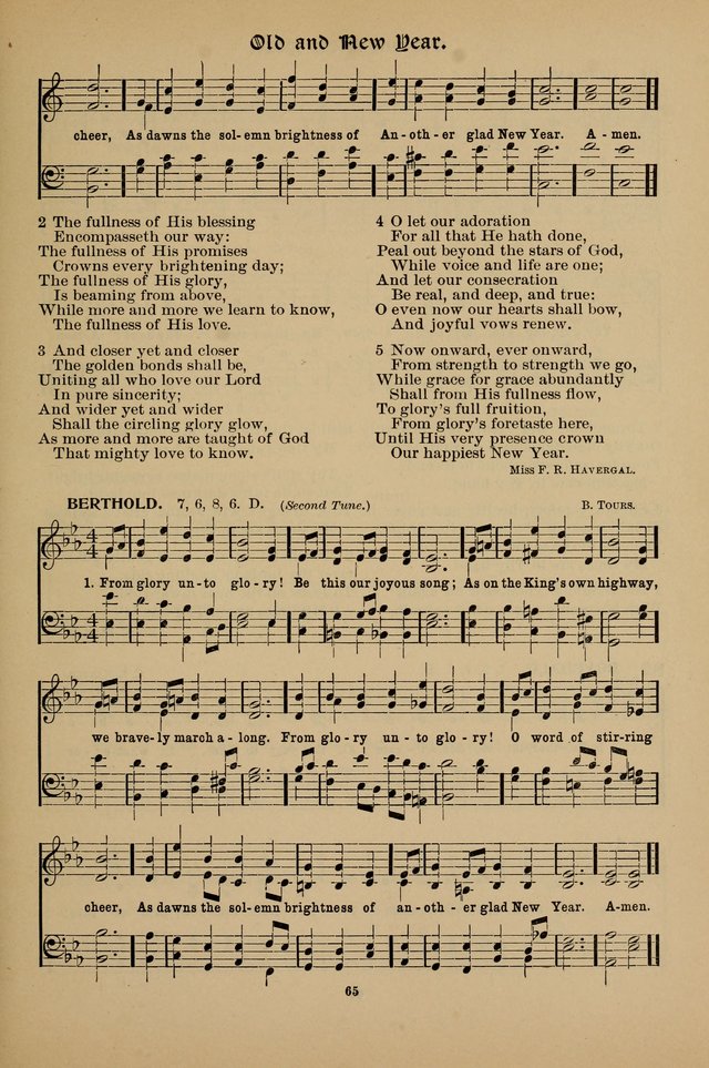 Hymnal Companion to the Prayer Book with Accompanying Tunes (Second Edition) page 66