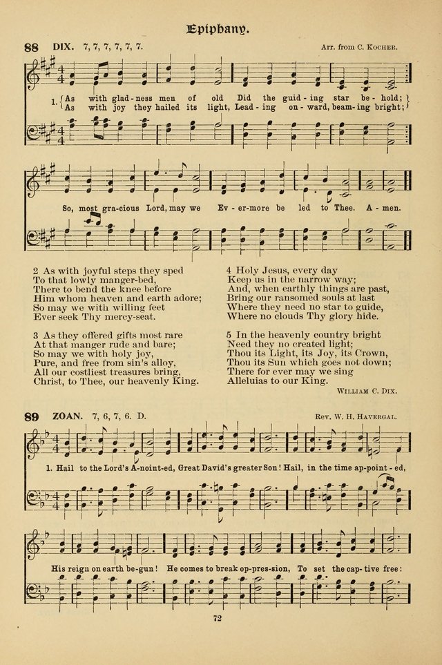 Hymnal Companion to the Prayer Book with Accompanying Tunes (Second Edition) page 73