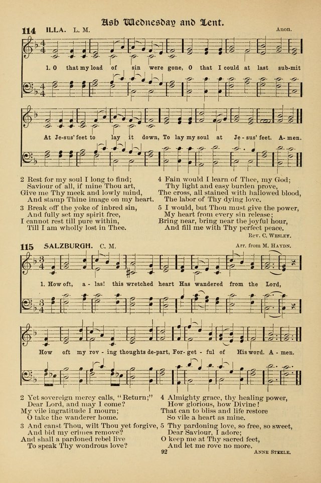Hymnal Companion to the Prayer Book with Accompanying Tunes (Second Edition) page 93