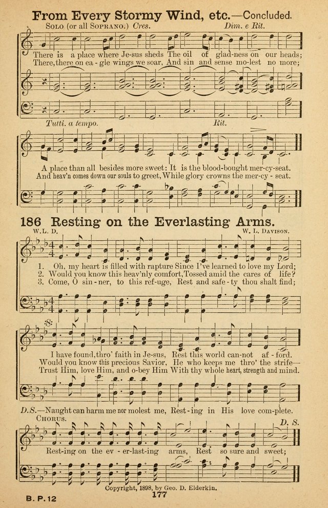 The Bow of Promise: hymns new and old for missionary and revival meetings and Sabbath-schools page 180