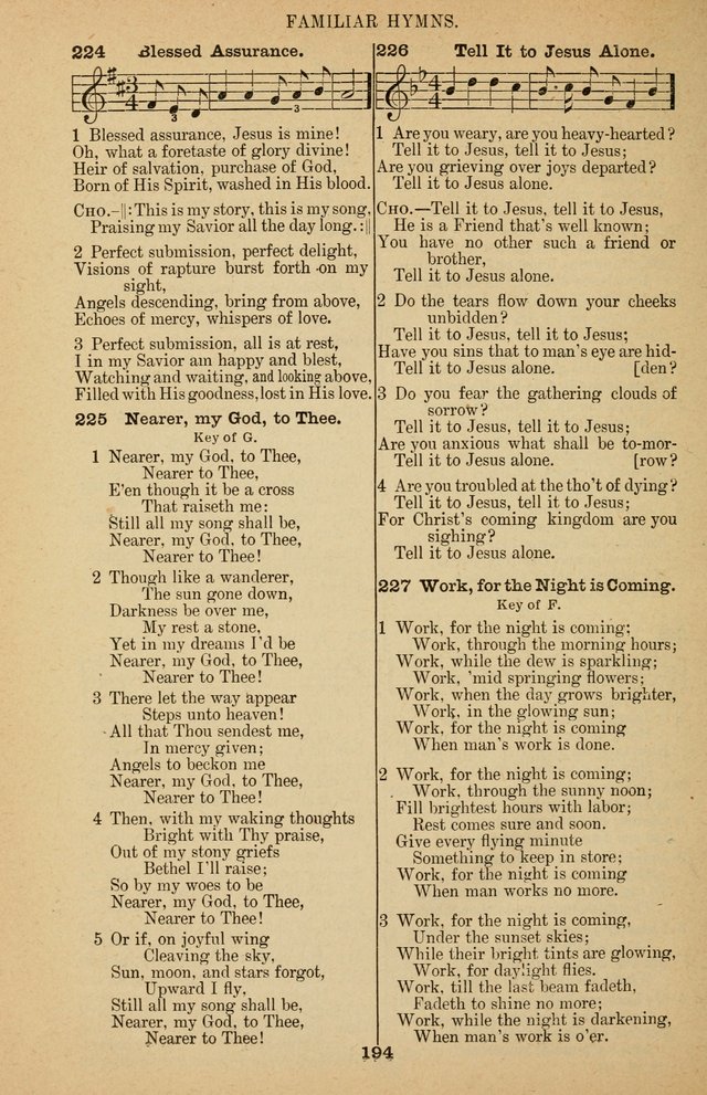 The Bow of Promise: hymns new and old for missionary and revival meetings and Sabbath-schools page 197