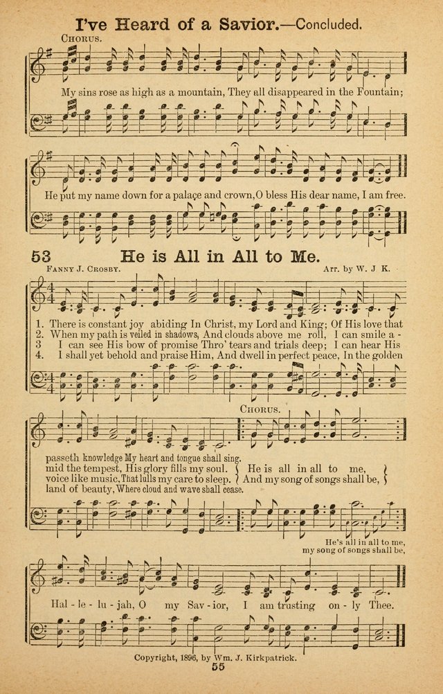 The Bow of Promise: hymns new and old for missionary and revival meetings and Sabbath-schools page 58
