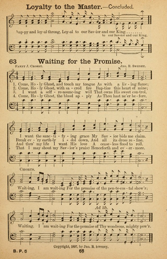 The Bow of Promise: hymns new and old for missionary and revival meetings and Sabbath-schools page 68