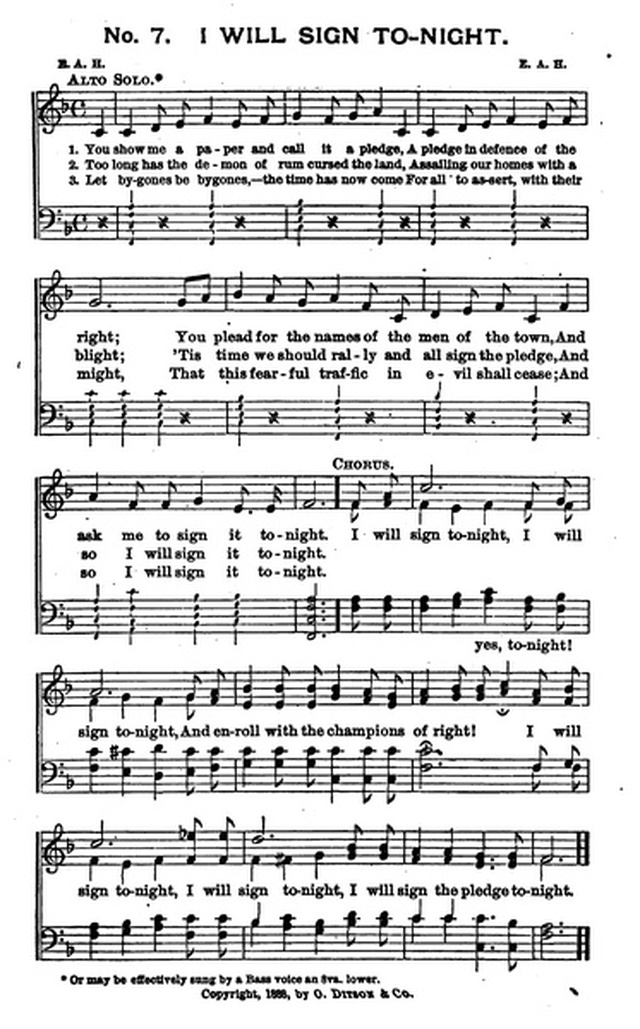 Bells of Victory: a collection of music for temperance meetings page 7