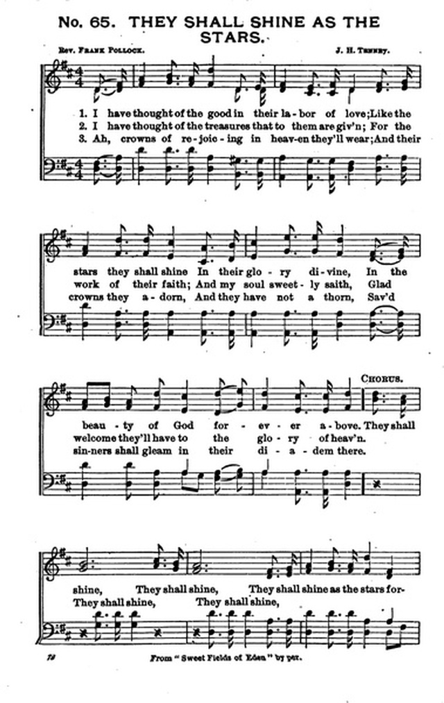Bells of Victory: a collection of music for temperance meetings page 76