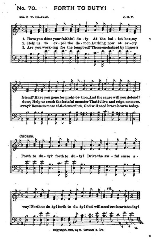 Bells of Victory: a collection of music for temperance meetings page 81