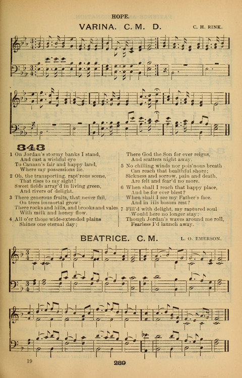 Book of Worship: with tunes page 289